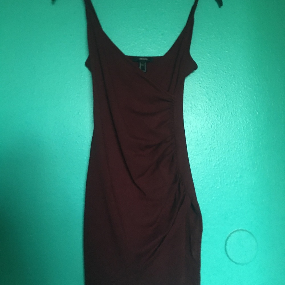 Maroon dress